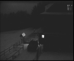 Terasa horského hotelu