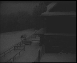 Terasa horského hotelu