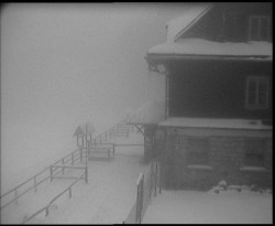 Terasa horského hotelu