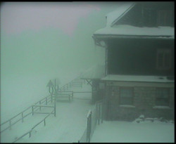 Terasa horského hotelu