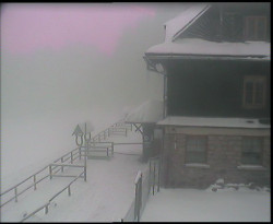 Terasa horského hotelu