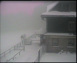 Terasa horského hotelu