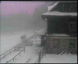 Terasa horského hotelu