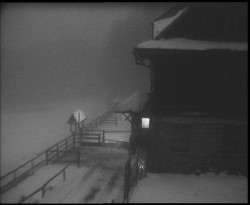 Terasa horského hotelu