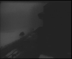 Terasa horského hotelu