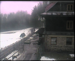 Terasa horského hotelu