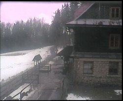 Terasa horského hotelu