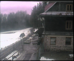 Terasa horského hotelu