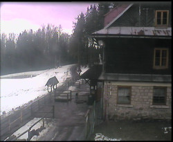 Terasa horského hotelu
