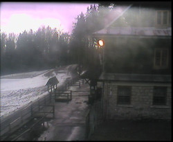 Terasa horského hotelu