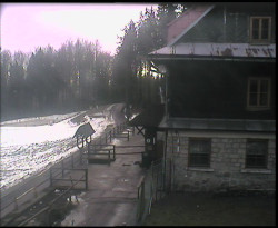 Terasa horského hotelu