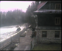 Terasa horského hotelu