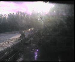 Terasa horského hotelu