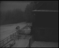 Terasa horského hotelu