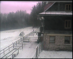 Terasa horského hotelu