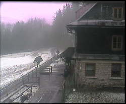 Terasa horského hotelu