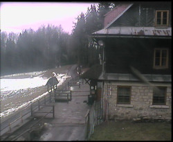 Terasa horského hotelu