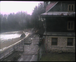 Terasa horského hotelu