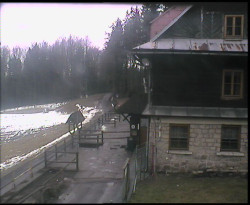 Terasa horského hotelu