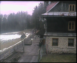 Terasa horského hotelu