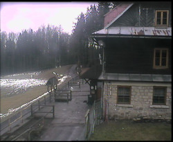 Terasa horského hotelu