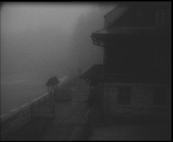 Terasa horského hotelu