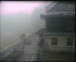 Terasa horského hotelu