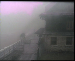 Terasa horského hotelu