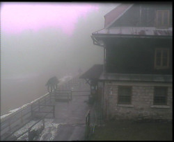 Terasa horského hotelu