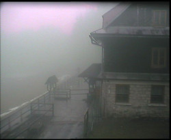 Terasa horského hotelu