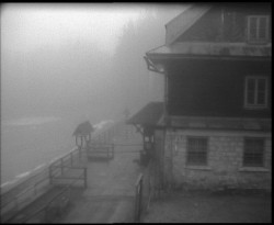 Terasa horského hotelu