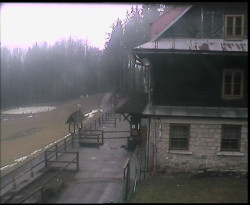 Terasa horského hotelu