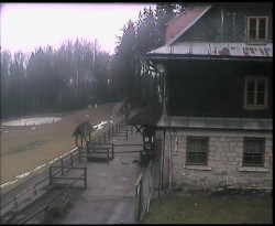 Terasa horského hotelu