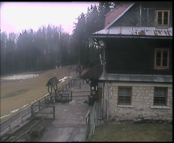 Terasa horského hotelu