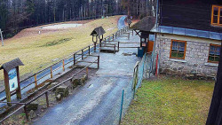 Terasa horského hotelu