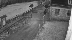 Terasa horského hotelu