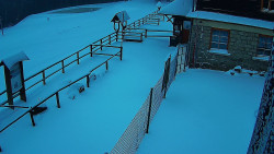 Terasa horského hotelu