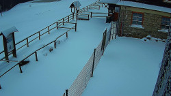 Terasa horského hotelu