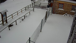 Terasa horského hotelu