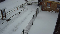 Terasa horského hotelu