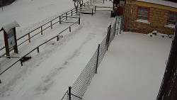 Terasa horského hotelu