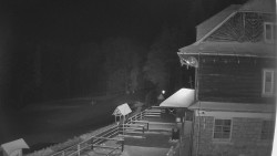 Terasa horského hotelu