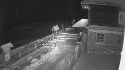 Terasa horského hotelu