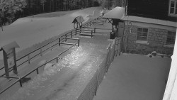 Terasa horského hotelu