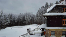 Terasa horského hotelu