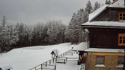 Terasa horského hotelu