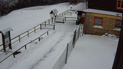 Terasa horského hotelu