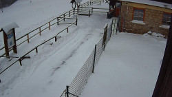 Terasa horského hotelu