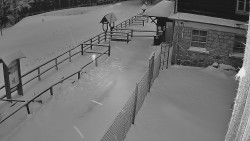 Terasa horského hotelu