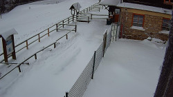 Terasa horského hotelu